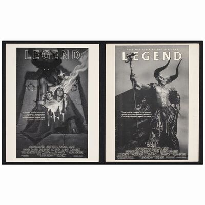 173: Printed Preliminary Poster Designs (11" x 14"); Very Fine+ ### LEGEND (1985)