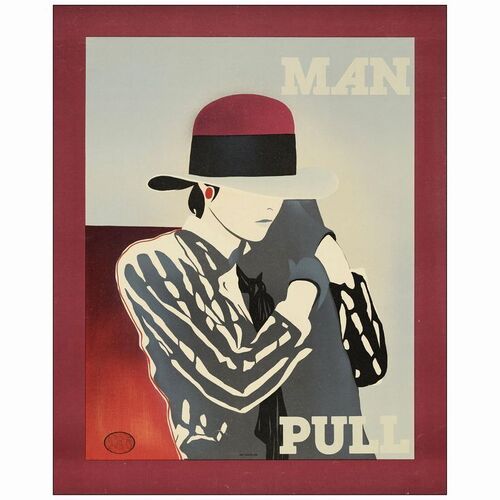 178: Poster (29" x 23"); Very Fine on Linen ### MAN PULL (c. 1930s)