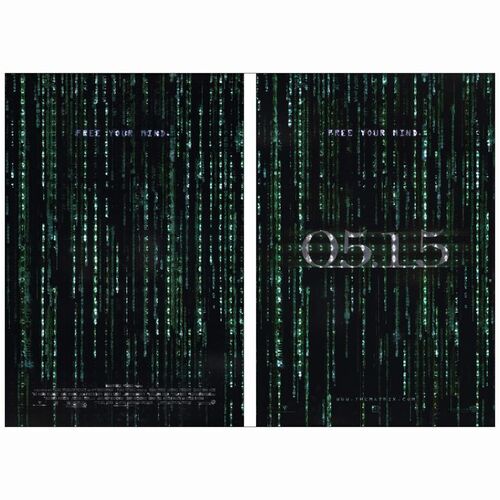 182: One Sheet (2) (27" x 40"); Holofoil; Near Mint Rolled ### THE MATRIX RELOADED (2003)