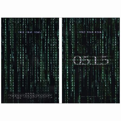 182: One Sheet (2) (27" x 40"); Holofoil; Near Mint Rolled ### THE MATRIX RELOADED (2003)