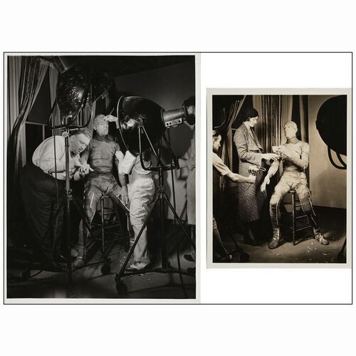 191: (2) Behind the Scenes Photos, Over Sized Double-Weight and 8" x 10" Single-Weight. (11" x 14" & 8" x 10"); Very Fine ### THE MUMMY (1932)