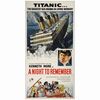 200: British Three Sheet (40" x 80"); Very Fine- on Linen ### A NIGHT TO REMEMBER (1959)