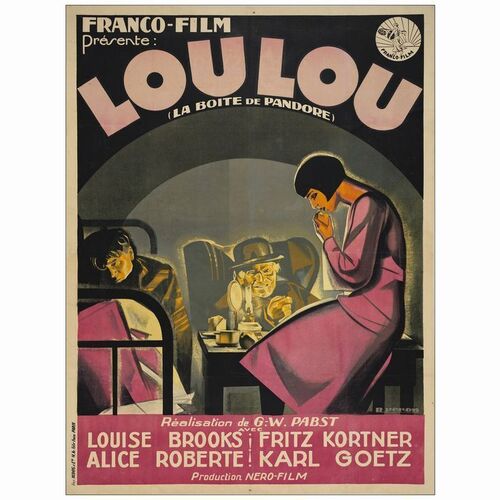 212: French Grande (45" x 62"); Very Fine on Linen ### PANDORA'S BOX (1929)