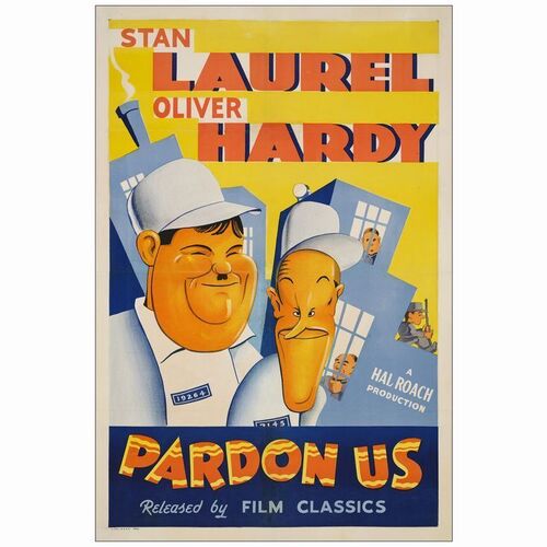 213: One Sheet (27" x 41"); Fine+ on Linen ### PARDON US (R-1940s)