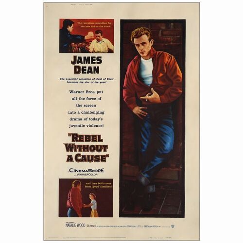 227: 40" x 60"; Style Y; Very Fine on Linen ### REBEL WITHOUT A CAUSE (1955)