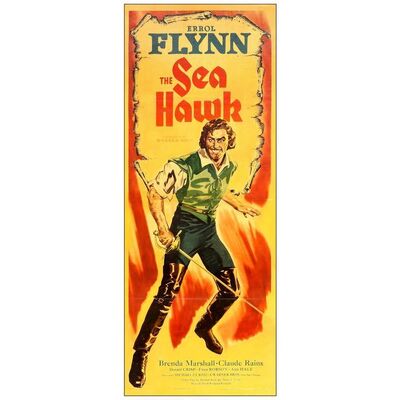 238: Insert (14" x 36"); Fine+ on Linen ### THE SEA HAWK (1940)