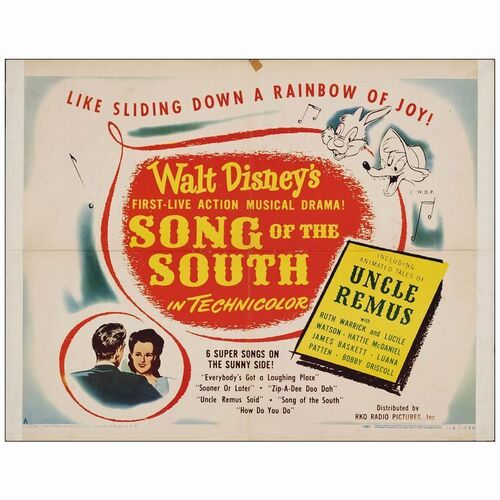 249: Half Sheet (22" x 28"); Fine- Folded ### SONG OF THE SOUTH (1946)