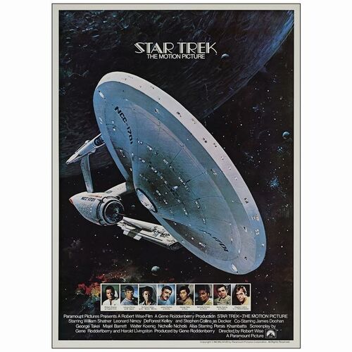 252: British Double Crown (18.5" x 25.5" ); Very Fine- Rolled ### STAR TREK: THE MOTION PICTURE (1979)