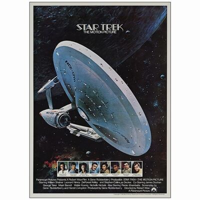 252: British Double Crown (18.5" x 25.5" ); Very Fine- Rolled ### STAR TREK: THE MOTION PICTURE (1979)