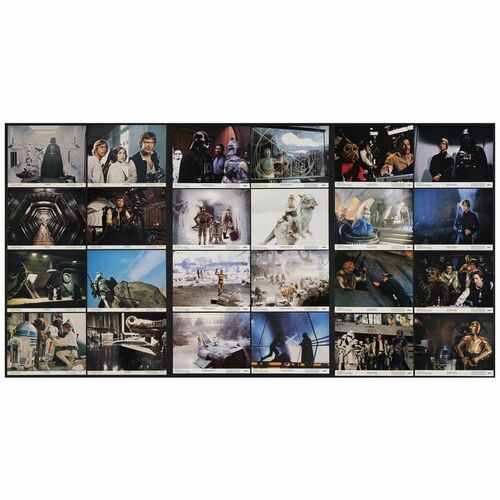 278: Three Lobby Card Sets of (8) (11" x 14"); Near Mint ### STAR WARS: ORIGINAL TRILOGY (1977 & 1980 & 1983)