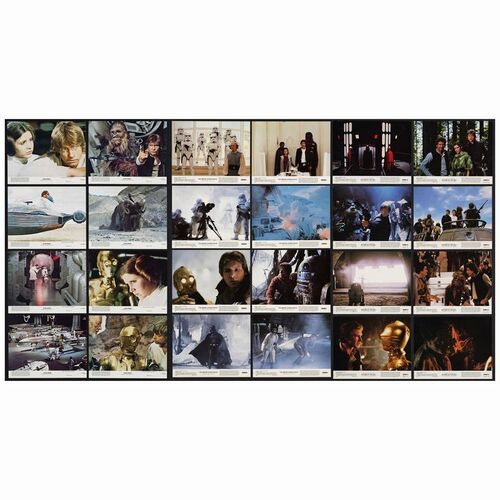 279: Three Mini Lobby Card Sets of (8) (8" x 10"); Very Fine+ ### STAR WARS: ORIGINAL TRILOGY (1977 & 1980 & 1983)