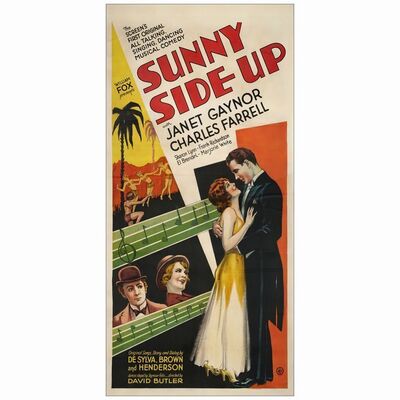 284: Three Sheet (41" x 81"); Fine on Linen ### SUNNY SIDE UP (1929)