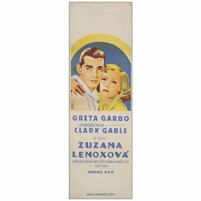 285: Czech Poster (12" x 37.5"); Fine Folded ### SUSAN LENOX (1931)
