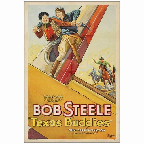 287: One Sheet (27" x 41"); Fine on Linen ### TEXAS BUDDIES (1932)