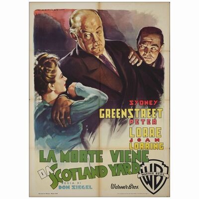 301: Italian 2-Fogli (39" x 55"); Very Fine- Folded ### THE VERDICT (1949)