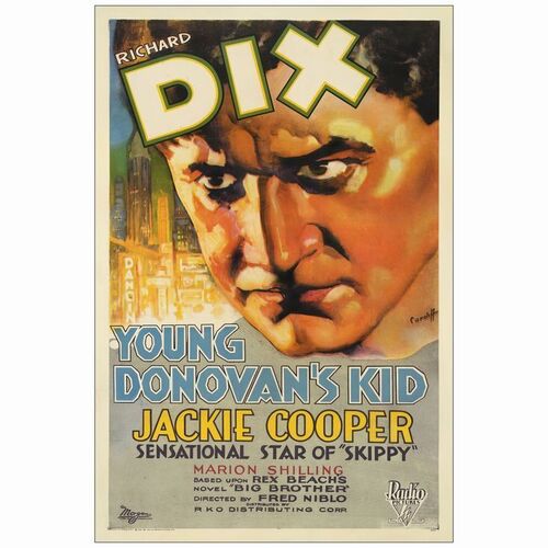 314: One Sheet (27" x 41"); Fine on Linen ### YOUNG DONOVAN'S KID (1931)