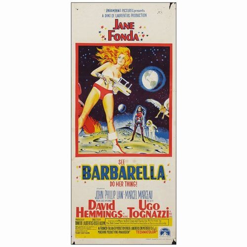 336: Australian Daybill (13" x 30"); Fine- Folded ### BARBARELLA (1968)