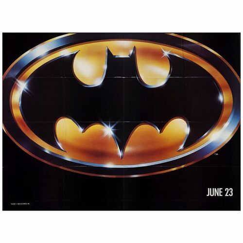 338: Subway (59" x 44.5"); Near Mint Folded ### BATMAN (1989)