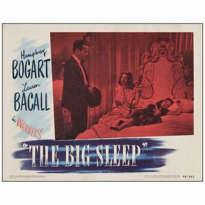 347: Lobby Card (11" x 14" ); Fine- ### THE BIG SLEEP (1946)