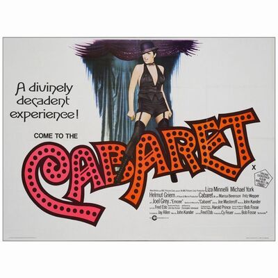 356: British Quad (30" x 40" ); Very Fine Folded ### CABARET (1972)