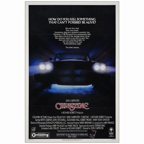 361: One Sheet (27" x 41" ); Very Fine- on Linen ### CHRISTINE (1983)