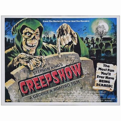 374: British Quad (30" x 40"); Near Mint Folded ### CREEPSHOW (1982)