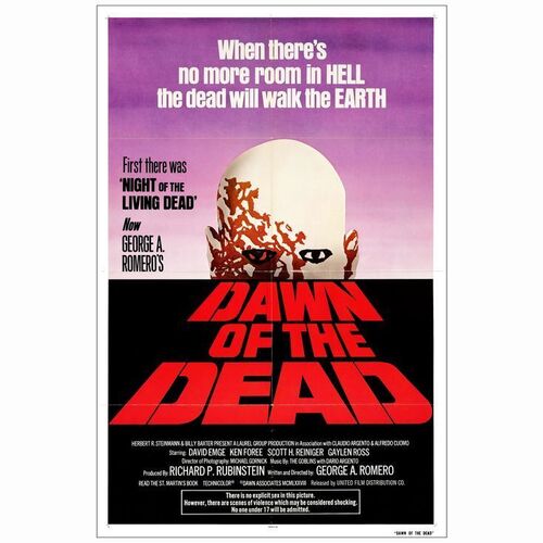 375: One Sheet (27" x 41"); Near Mint Folded ### DAWN OF THE DEAD (1978)