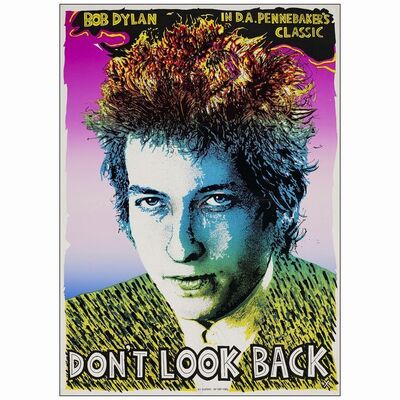 384: British Double Crown (17.5" x 25" ); Very Fine+ on Linen ### DON'T LOOK BACK (R-1970s)