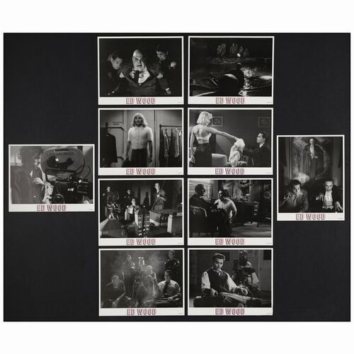 389: Lobby Card Set of (10) (11" x 14"); Near Mint ### ED WOOD (1994)