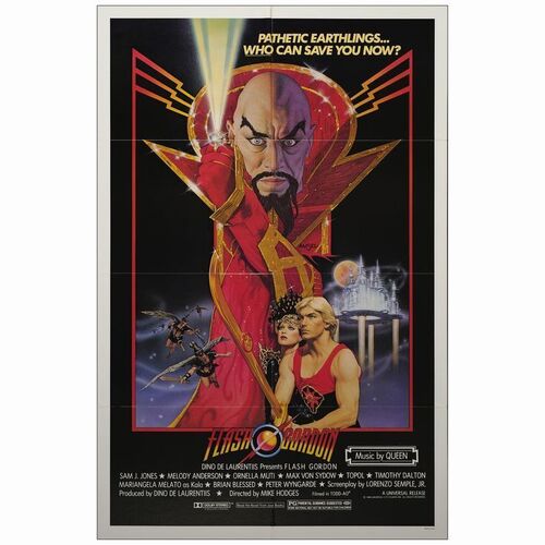 397: One Sheet (27" x 41" ); Very Fine+ Folded ### FLASH GORDON (1980)