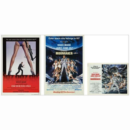 400: One Sheets (2) & Half Sheet (27" x 41" & 22" x 28"); Fine+ Rolled ### FOR YOUR EYES ONLY (1979)