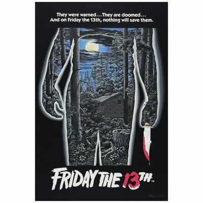 404: Art Print (24" x 36") Signed by Artist; Near Mint Rolled ### FRIDAY THE 13TH (2018)