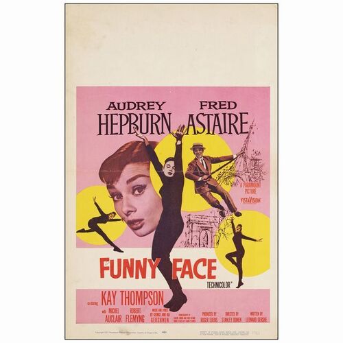 405: Window Card (14" x 22" ); Very Fine ### FUNNY FACE (1957)