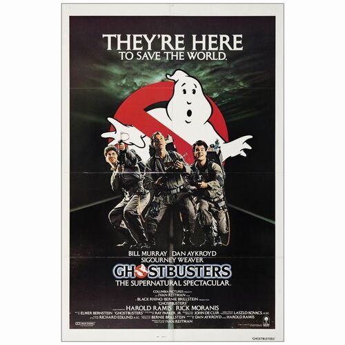 408: One Sheet (27" x 41"); Mint Folded ### GHOSTBUSTERS (1984)