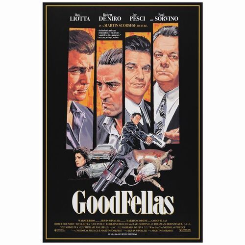 419: Art Print (24" x 36") Signed by Artist; Varient; Mint Rolled ### GOODFELLAS (2023)