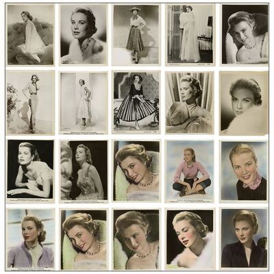 420: (20) Promotional Photos; (8) Color and (12) B&W. (8" x 10"); Very Fine ### GRACE KELLY (1950s)