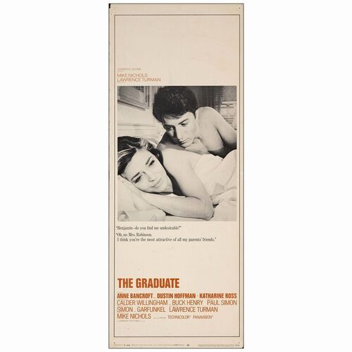 421: Inset (14" x 36"); Fine Rolled ### THE GRADUATE (1967)