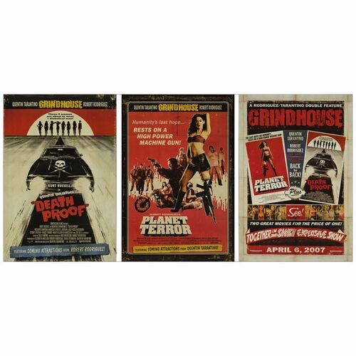 424: One Sheets (3) (27" x 40"); Near Mint Rolled ### GRINDHOUSE (2007)