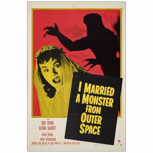 430: One Sheet (27" x 41"); Fine Folded ### I MARRIED A MONSTER FROM OUTERSPACE (1958)