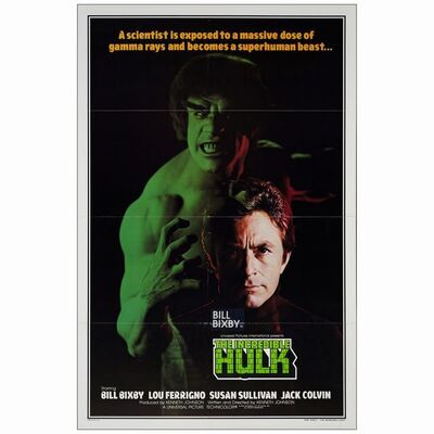 433: One Sheet (27" x 41"); International; Fine+ Folded ### THE INCREDIBLE HULK (1977)
