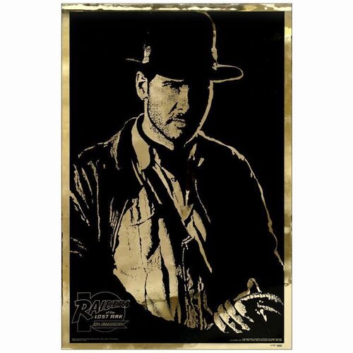 437: Killian Mylar One Sheet (27" x 41"); Style B 10th Anniversary R-1991; Very Fine Rolled ### INDIANA JONES AND THE RAIDERS OF THE LOST ARK (1991)