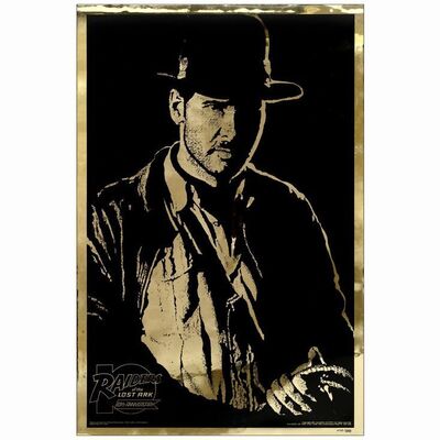 437: Killian Mylar One Sheet (27" x 41"); Style B 10th Anniversary R-1991; Very Fine Rolled ### INDIANA JONES AND THE RAIDERS OF THE LOST ARK (1991)