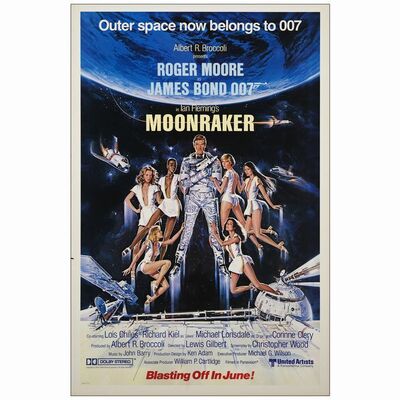 460: One Sheet (27" x 41"); Advance; Very Fine- Rolled ### JAMES BOND: MOONRAKER (1979)