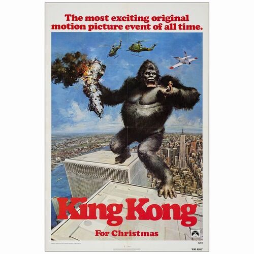471: One Sheet (27" x 41"); Advance; Very Fine Folded ### KING KONG (1976)