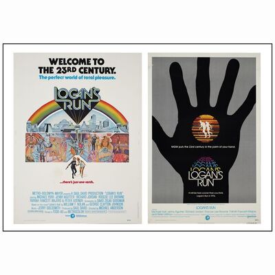 484: One Sheet & 30" x 40" (27" x 41" & 30" x 40"); Very Fine- Rolled ### LOGAN'S RUN (1976)