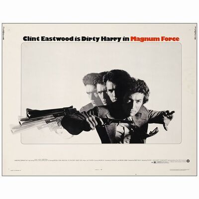 493: Half Sheet (22" x 28" ); Very Fine- Rolled ### MAGNUM FORCE (1973)
