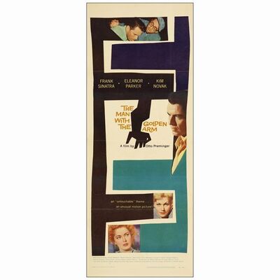 496: Insert (14" x 36"); Very Fine+ Folded ### THE MAN WITH THE GOLDEN ARM (1955)