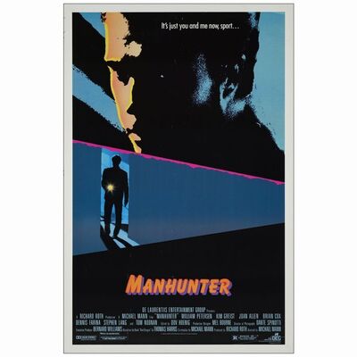 497: One Sheet (27" x 41"); Fine+ Rolled ### MANHUNTER (1986)