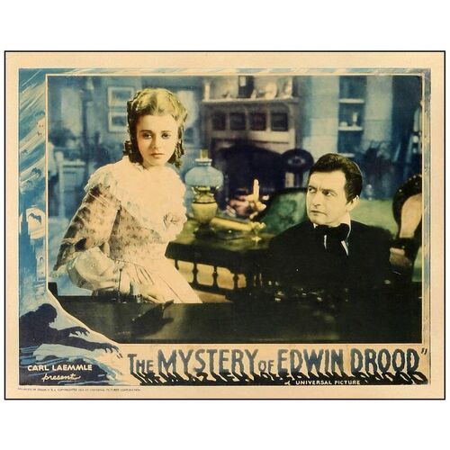 509: Lobby Card (11" x 14"); Very Good ### THE MYSTERY OF EDWIN DROOD (1935)