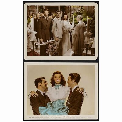 525: Promotional Photos (2) (8" x 10"); Fine+ ### THE PHILADELPHIA STORY (1940)